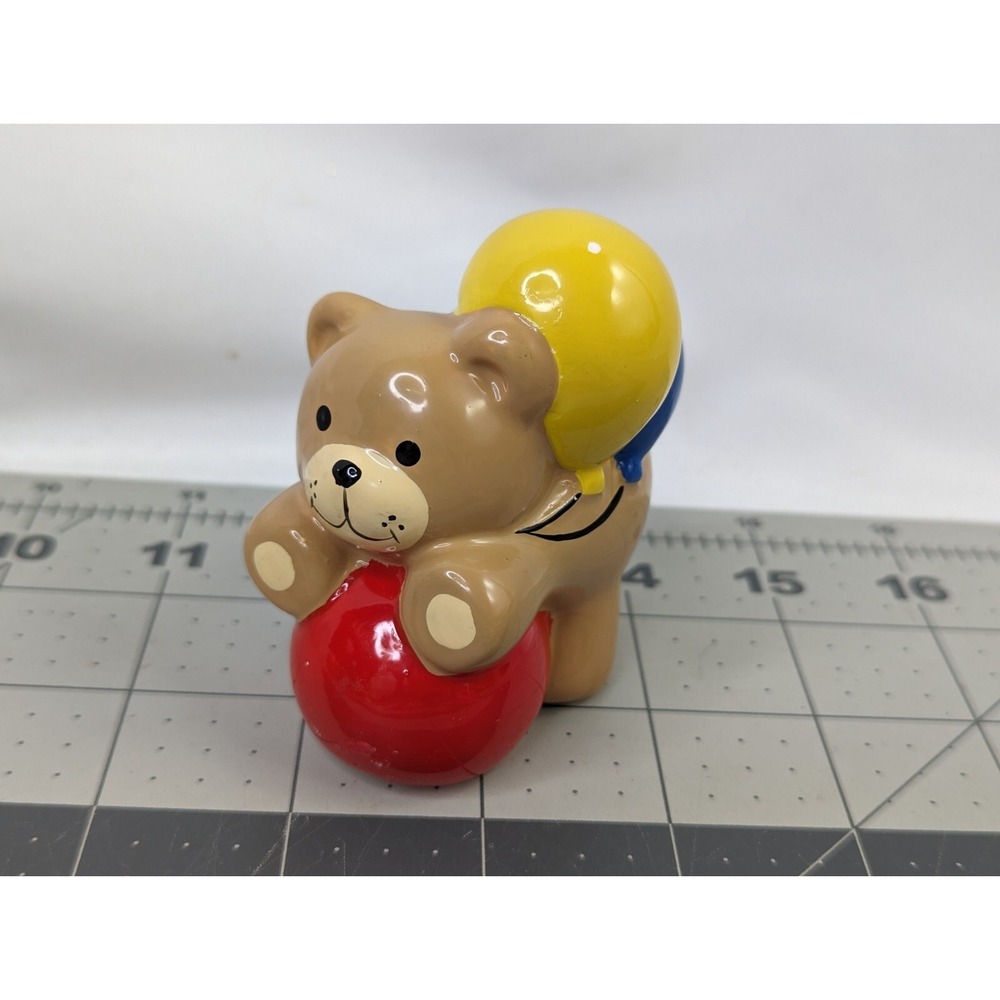 OCI Omnibus Bear Balloons Figure 1985 3 Inch